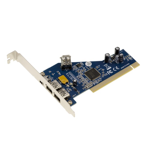 Kalea Informatique PCI to FireWire 400 IEEE1394a Controller Card 3 Ports with Chipset TI TSB43AB23