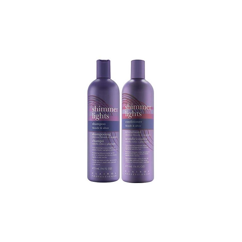 Clairol Shimmer Lights 16 oz. Shampoo + 16 oz. Conditioner