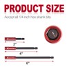 ColumPRO 6PCS Magnetic Extension Bit Holder Set, 60, 100, 150mm