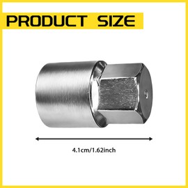 CCOQ Wheel Lock Key Locking Lug Nut Removal Tool for Honda Toyota Lexus Tacoma Senna, D-Wheel Lock Removal Tool Lug Nut Key Anti-Theft Locking Remover Socket Adapter Wrench for Car Tire Installer