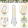 Rossesay 12 Pcs S14 Bulbs for Outdoor String Lights 1.5