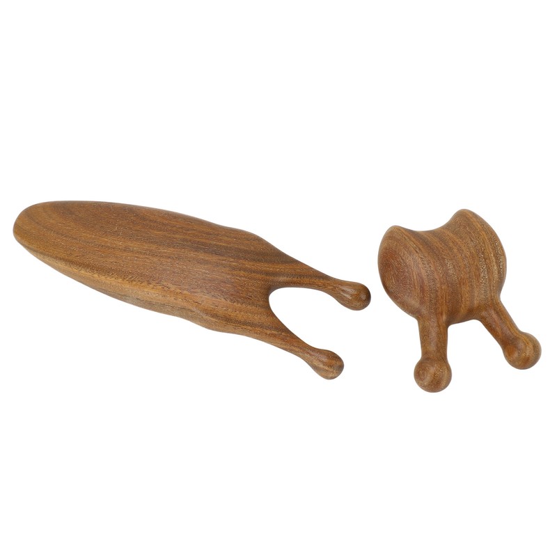 2pcs Nose Maasage Tool Reduce Stress Smoothing Surfaces Sandalwood Nose