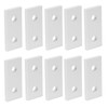 KooingTech Fixing Bracket Connector, Flat Mending Plates, 10Pcs Flat Connection