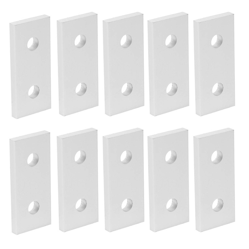KooingTech Fixing Bracket Connector, Flat Mending Plates, 10Pcs Flat Connection