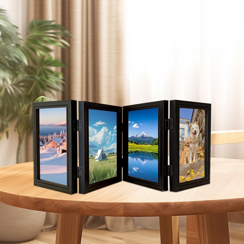 SPORWAY Picture Frame 10 x 15 cm for 4 Photos