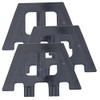 UP100 3pcs/Set Surfing Fin Box Plug Install Jig Set Fin