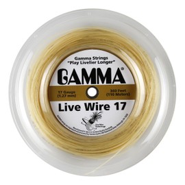 Gamma Sports Live Wire 16g String Reel - Natural