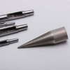 Emery Round Hole Punch Edge Sharpener Handmade DIY Leather Manual