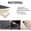 hoozoom Leather car Seat Covers Breathable Car Seat Protector Front