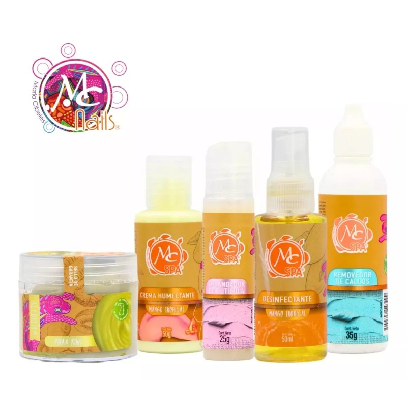Mc Nails Kit Practi Spa (pedicure Y Manicure) 10 Pz,