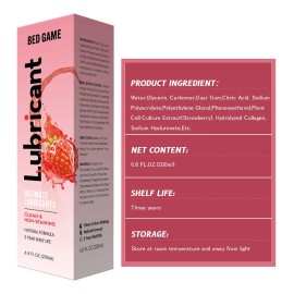 Lubricante Personal A Base De Agua 3 Sabores Gel Intimo