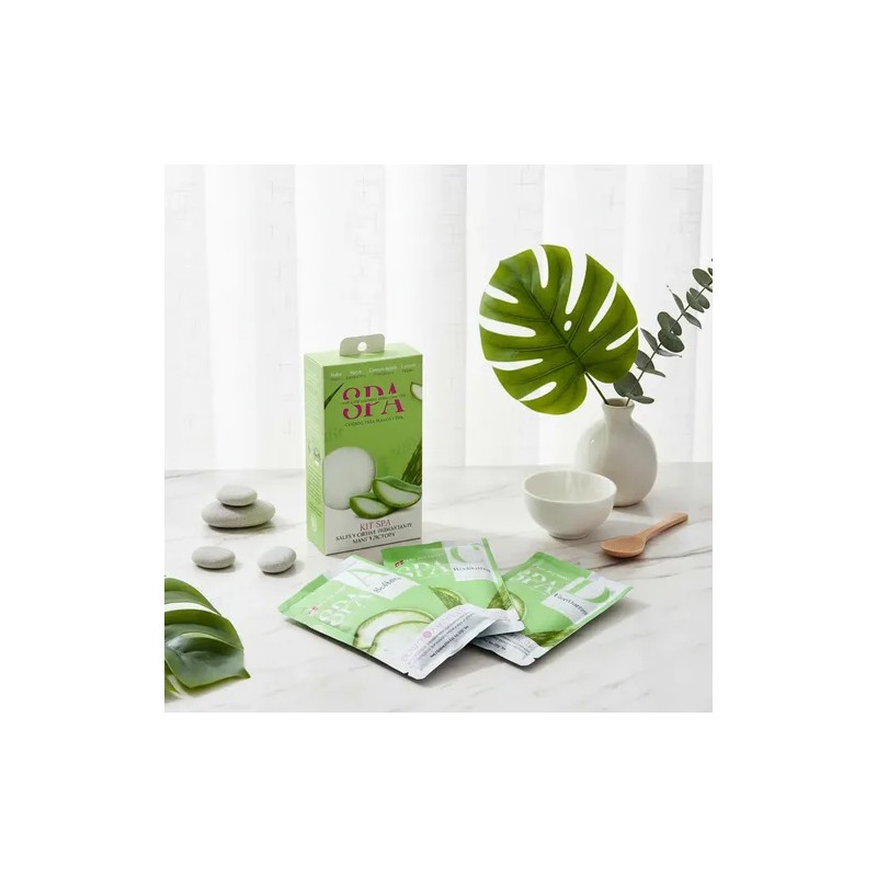 Kit Spa Sales Y Crema Hidratante Mani Y Pedi ,