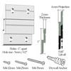 Z Clips 30" 2 Pack - French Cleat Picture Hanger