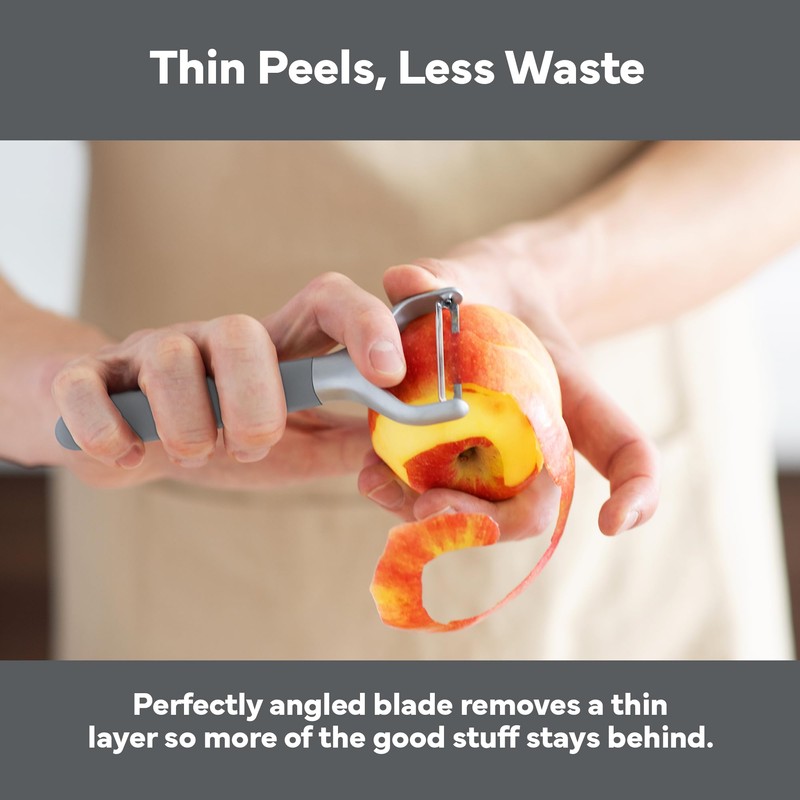 Misen Stainless Steel Vegetable Peeler - Dishwasher Safe Y Peeler