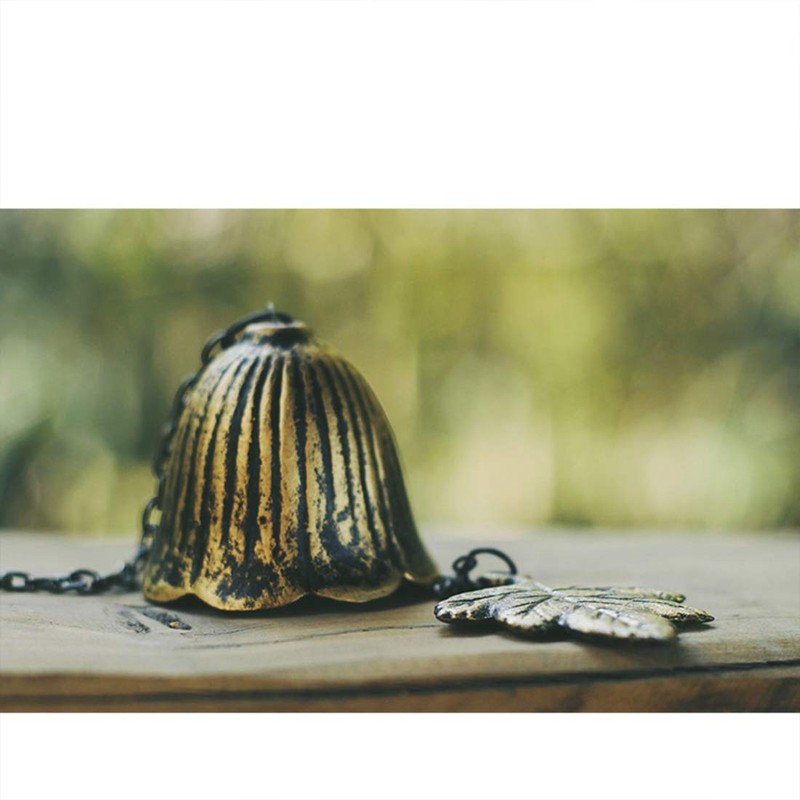 SINNLIG Japanese Traditional Lucky Small Wind Chimes for Outside, Iwachu