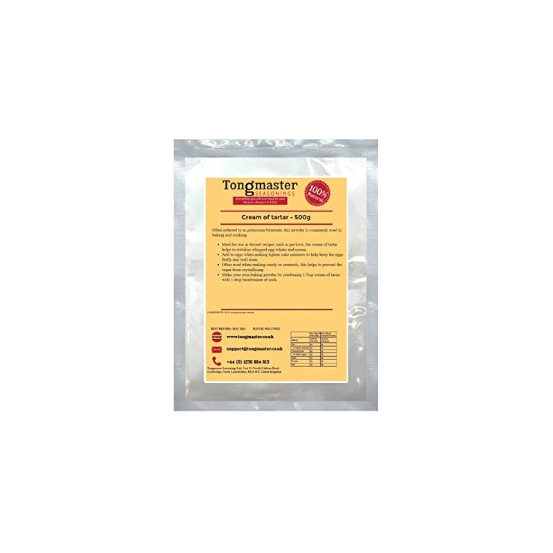 Cream of Tartar - 500g