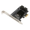 PCI E to SATA3.0 Ports Expansion Card 6Gbps 4 SATA3.0