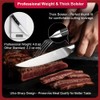 Medium Steak Knives Set of 2, 4.5 Inch High-Carbon Stainless