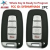 SUPALAND 2 For 2011 2012 2013 2014 Hyundai Sonata Keyless