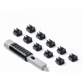 SmartKeeper ESSENTIAL / 10 x RJ45 Port Blockers with 1 x Lock Key Basic / Black