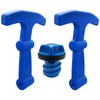 KOGUNXU Upgraded Cooler Accessories Kit - 2 T-Latch Straps +