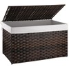 OIAHOMY Large Storage Basket with Lid, 42.3 Gallon (160L) Blanket