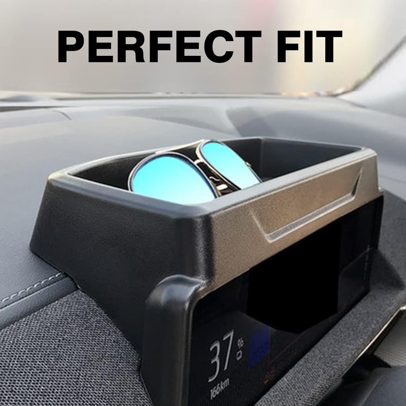 BestEvMod Center Console Organizer & Dash Tray Compatible with 2021-2024