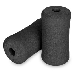 OTFAITP Sponge Foam Foot Pad Roller Pair, Used for Replacing Gym Exercise Equipment, Suitable for 1-inch Rod (Foam 6.3" X 3.07" Od X 0.87" Id)