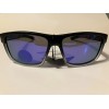 RAZE Eyewear Sunglasses Offshore Polarized Black Mirrored Purple Lens 25146