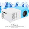 J9 Mini Portable Projector LED Home Theater Video Media Player