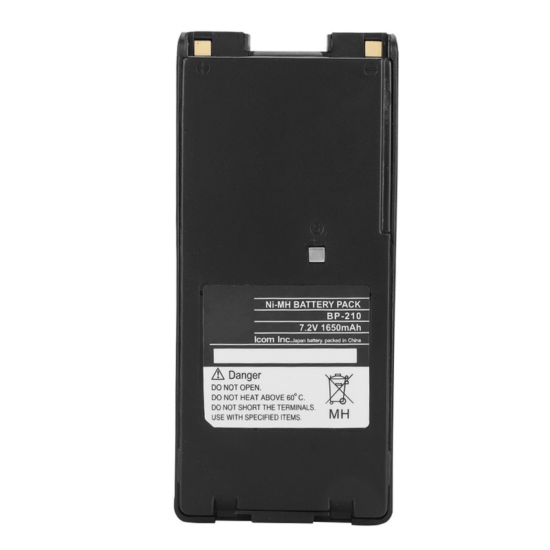 7.2V 1650mAh BP-210N Walkie talkie Ni MH Battery for VX