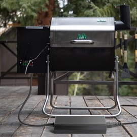 CASIMY P-1001 12V AC/DC 10 Amp Power Converter Adapter Plug Compatible with GMG Davy Crockett Trek Ledge Peak Green Mountain DB/JB Grills GMG-ADP10A GMGADP10A P-1266 P-1283 P-1295 P-1235 Power Cord