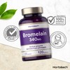 Bromelain 340mg | 120 High Strength Capsules | Digestive Enzyme