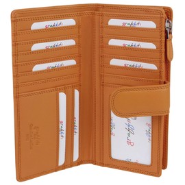 Golunski Ladies Leather Tabs Wallet Graffiti Gift Box Colours, yellow, Casual