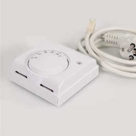 Mauk 1701 Cable with Thermostat and Plug for Infrared Wall Radiator