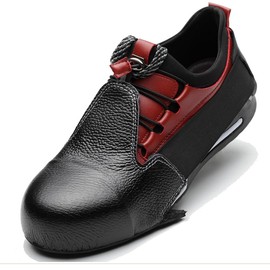 CENPEK Safety Shoe Cover Elastic Leather Shoes, Steel Cap, Universal Cap, Pu Shoe Cover, Anti-Smash Shoe Cover, Workplace Industry