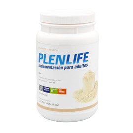 PLENLIFE - Suplemento Alimenticio en Polvo - Proteína BR+ con Macro y Micro Nutrientes - Bote con 945 Gramos (954 gramos, Natural)