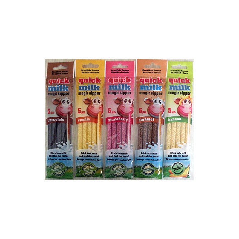 Ferfoldi Quick Milk, 5 Types