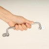 WZDXBQD 304 Stainless Steel Folding Pull Handle 90 Degrees Folding