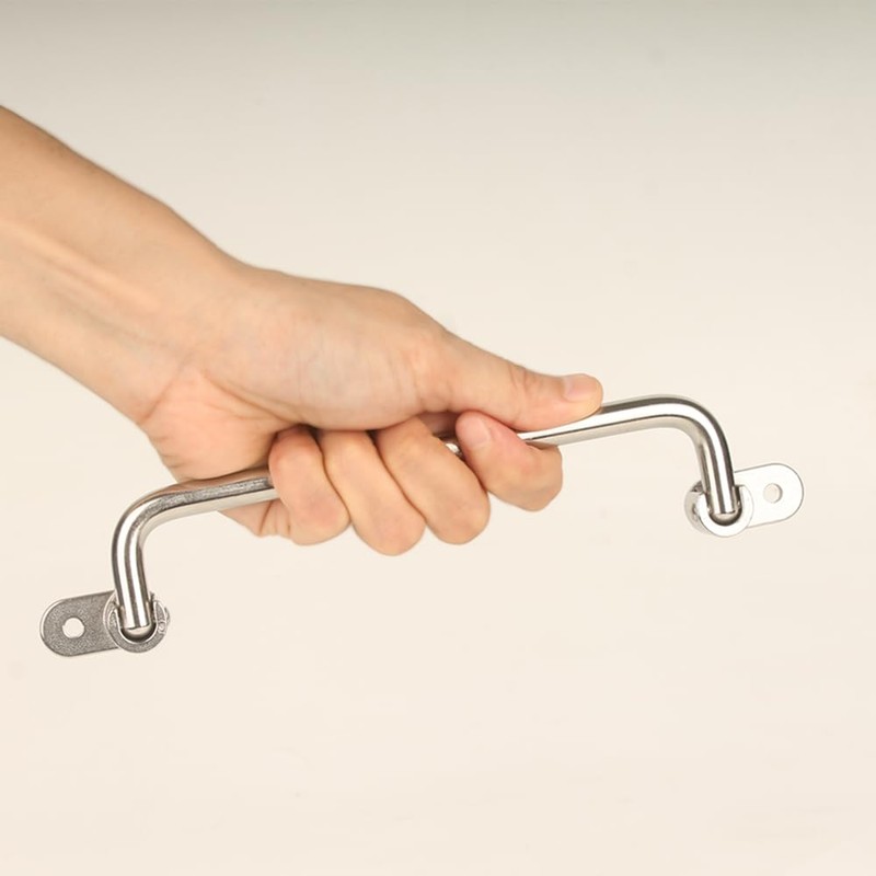 WZDXBQD 304 Stainless Steel Folding Pull Handle 90 Degrees Folding