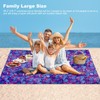 Outdoor Waterproof Blanket Nylon Fleece Picnic Mat – Extra Large