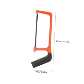 DOITOOL Mini Hacksaw Portable Aluminum Alloy Hand Tool for Cutting Efficient and Gardening Tasks Lightweight Design for Beginners and Professionals