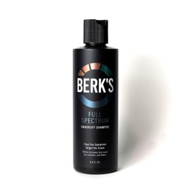 Berk's Full Spectrum Dandruff Shampoo with Coal Tar, Salicylic Acid, and Sulfur, 8 Fl Oz