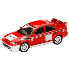 1/64 Mitsubishi LANCER RS EVOLUTION 6 (CP9A) 2000 RALLIART White/Red