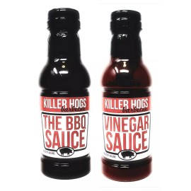 Killer Hogs Barbecue Sauce Variety Pack - Original BBQ Sauce and Vinegar Sauce