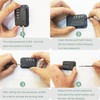 Child Proof Fridge Locks with 4 Code Password, Refrigerator Combination