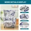 KRFOONN Wingback Chair Covers Slipcovers 2 Piece Stretch Wing Chair