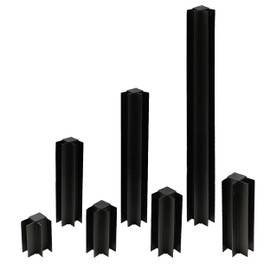 Forever Garden Beds Corners - Durable Aluminum Raised Garden Bed Corner Brackets, Includes Screws and Protective Caps for Long-Lasting Use. 8" - (Set of 2)