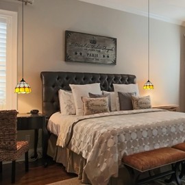 jengush Battery Operated Pendant Light with CR2025 Remote,Rechargeable Ceiling Light Fixture with 9 Colors Dimmable Bulb,Battery Powered Pendant Light for Home Decor Indoor Kitchen Island Bedroom