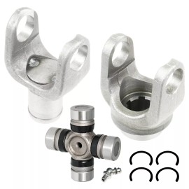 Caltric Rear Propeller Shaft Yoke Joint Kit For Yamaha Kodiak 450 YFM450FA 4X4 2005-2006